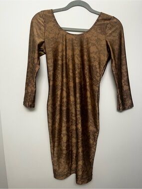 american apparel brown dress Z Supply Full Swing Mini Skirt In Tavern Brown main image 0